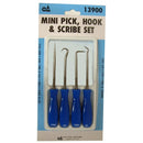 SG Tool Aid 13900 Mini Pick-Hook-Scribe Set - Pelican Power Tool