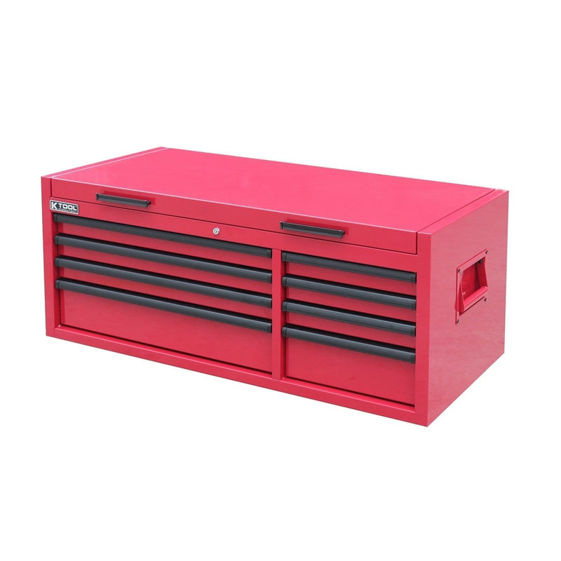 K Tool International PTBT5408-X Red Pro Series Tool Chest 54 Top 8-Drawer - Pelican Power Tool