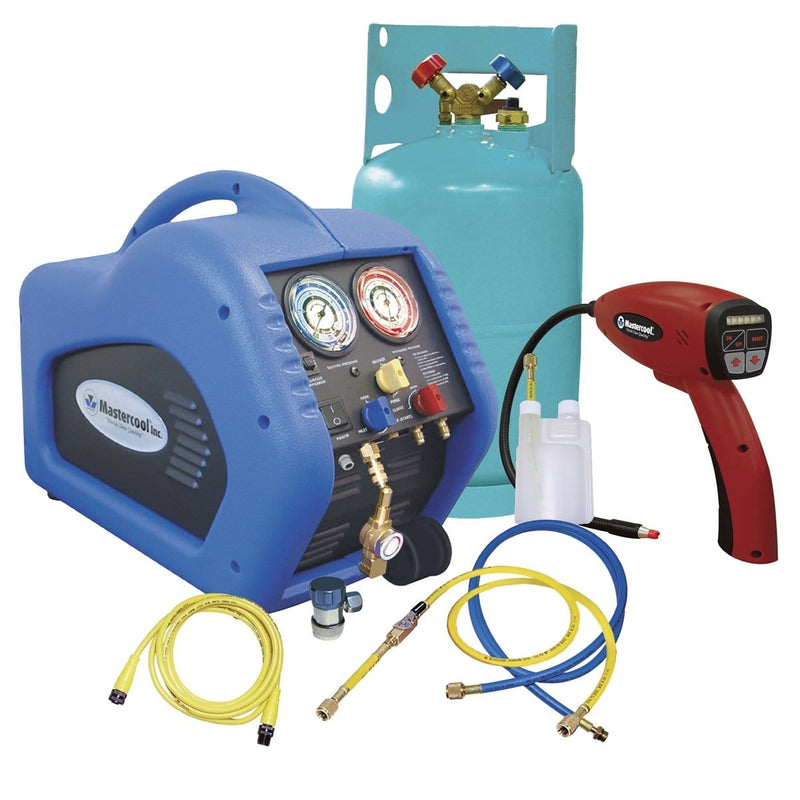 Mastercool 69100-55R Complete Refrigerant Recovery System With 55100-R - Pelican Power Tool
