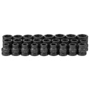 Grey Pneumatic 9026M 26 Piece 1" Drive Standard Length Metric Impact Socket Set - Pelican Power Tool