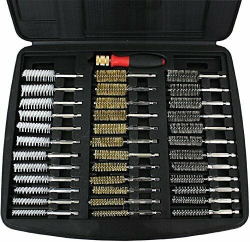 Innovative Products Of America 8001D 36Pc Bore Brush Set W/ 1/4 Driver Handle - Pelican Power Tool