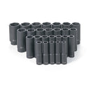Grey Pneumatic 1326MD 1/2 in. Drive 26-Piece Deep Length Metric Master Set - Pelican Power Tool