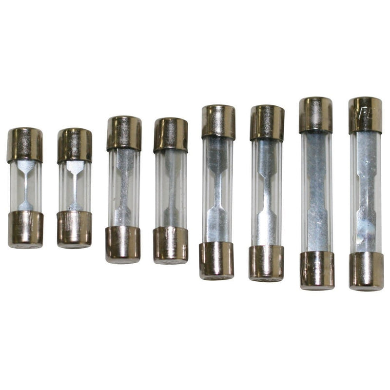 The Best Connection 2422F 9 Thru 30 Amp Sfe Glass Fuse Kit 8 Pcs - Pelican Power Tool