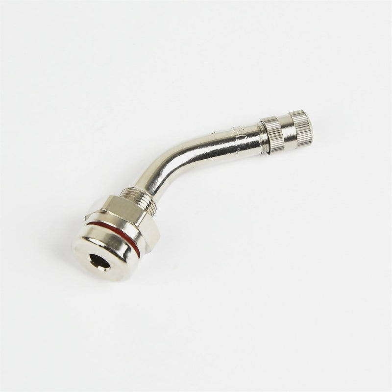 The Main Resource TR543C Valve Nickel Plated Brass Height .98" 1.38" X .389 - Pelican Power Tool