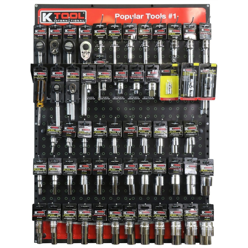 K Tool International KTI-0834 Popular Tools 1 Display By Kti - Pelican Power Tool