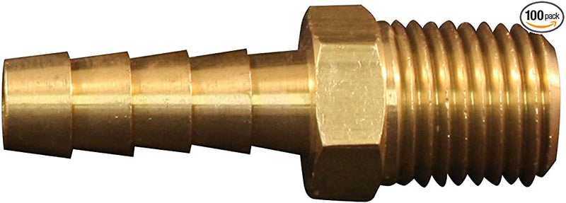Milton Industries 604-1BK 1/2" M. End, 1/2" Id Hose - Pelican Power Tool