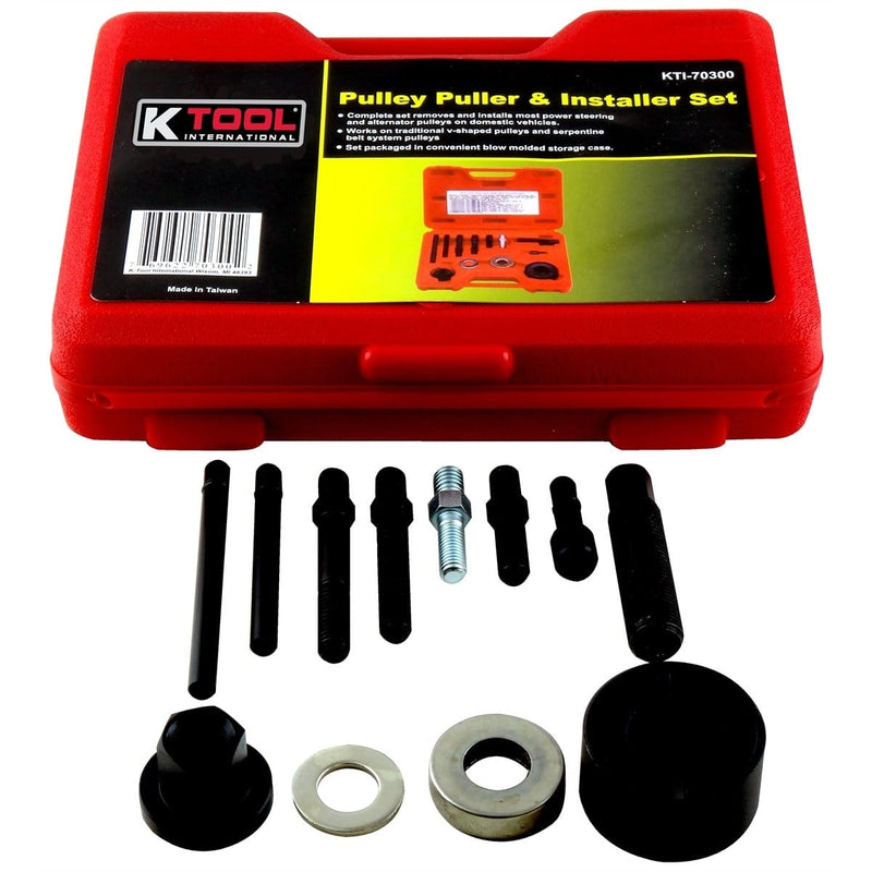 K Tool International KTI-70300 Pulley Puller & Installer Set - Pelican Power Tool