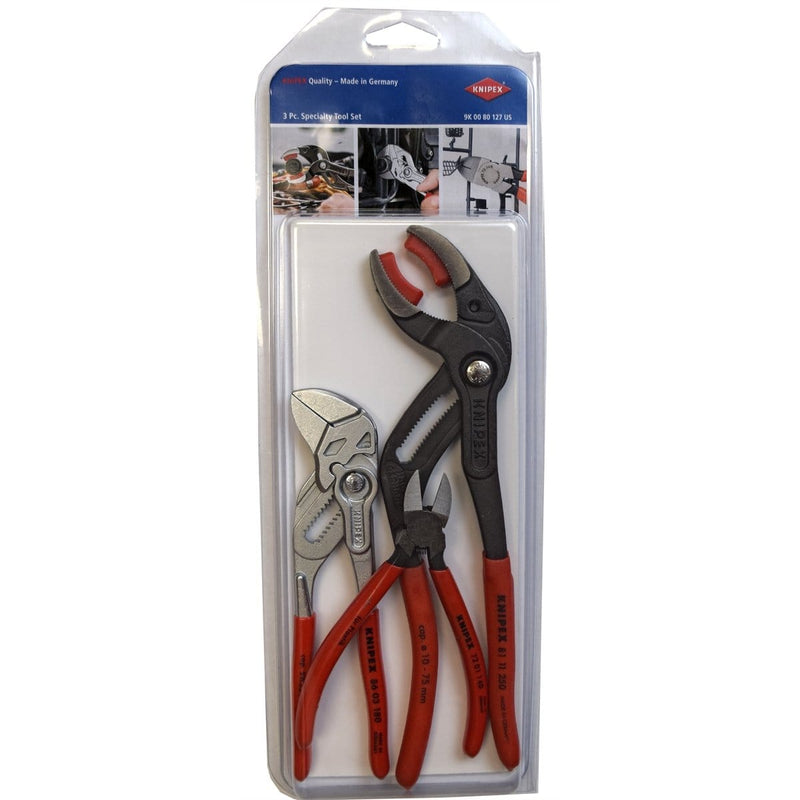 Knipex 9K 00 80 127 US Soft Jaw Aviation Set - Pelican Power Tool