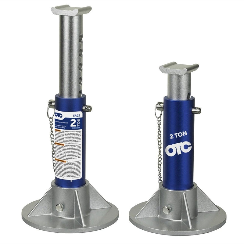 OTC SA02 2 Ton Aluminum Jack Stands - Pelican Power Tool