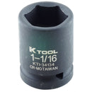 K Tool International KTI-34134 Soc 1-1/16 3/4D Imp 6Pt - Pelican Power Tool