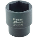 K Tool International KTI-38133 Sockt Imp Met 1/2Dr 33Mm - Pelican Power Tool