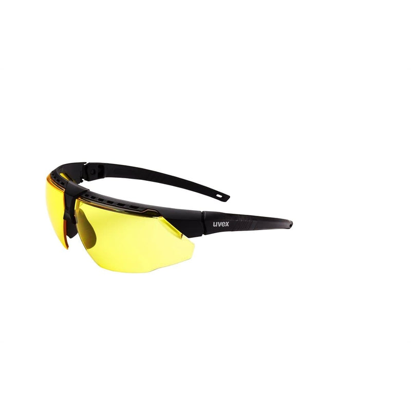 Uvex S2852HS Uvex Avatar Glasses Blk/Blk Amber Hsaf - Pelican Power Tool