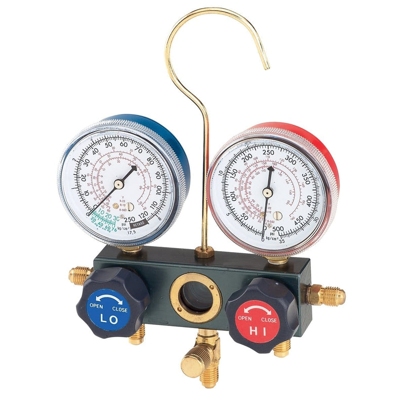 FJC, Inc. 6697M Dual Manifold With Manual Service Couplers - Pelican Power Tool