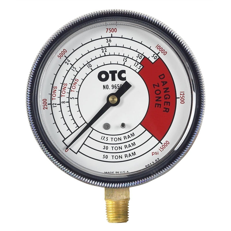 OTC 9650 Gauge Pressure And Tonnage 4 Scales - Pelican Power Tool