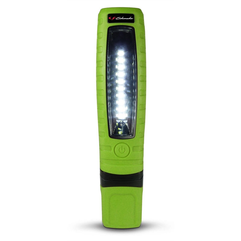 Schumacher Electric SL360GU Rechargeable Work Light, Swivel Green - Pelican Power Tool