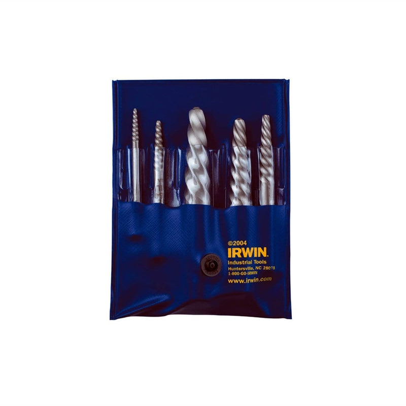 Hanson 53535 5 Piece Spiral Flute  Extractor Set - Pelican Power Tool