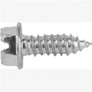 Auto Body Doctor DYN-6336B Indented Hex/Slotted License Plate Screws, Size: 14 x 3/4", Head Size: 3/8" IND, Finish: Zinc, 100 - Pelican Power Tool