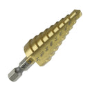 K Tool International KTI71237 Step Drill Bit 1/4"-3/4" - Pelican Power Tool