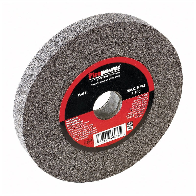 Firepower 1423-2312 Bench Grinding Wheel, T-1, 6" X 3/4" X 80G - Pelican Power Tool