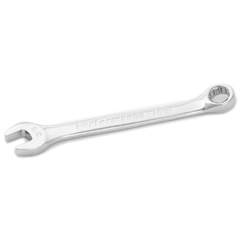 Wilmar Corp. / Performance Tool W30212 Chrome Combination Wrench, 3/8", with 12 Point Box End, Fully Polished, 4-1/2" Long - Pelican Power Tool