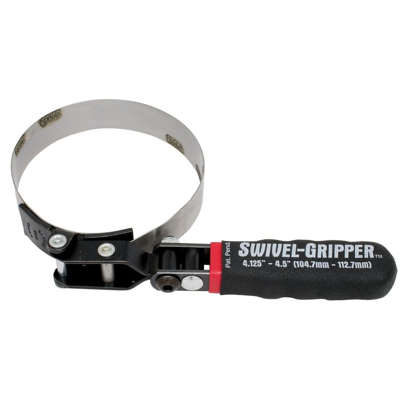 Lisle 57040 Swivel Gripper - Large - No Slip Filter Wrench - Pelican Power Tool