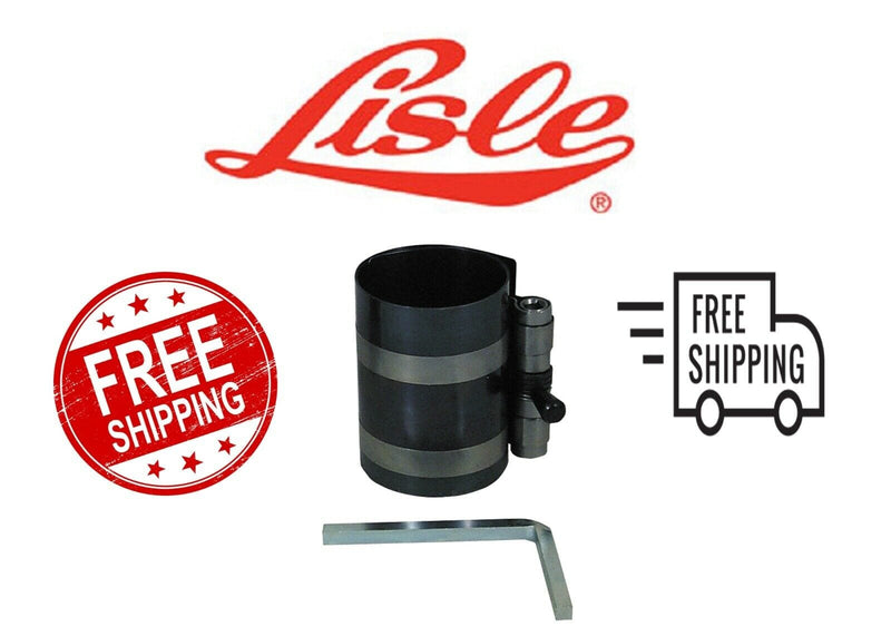 Lisle 20500 Piston Ring Compressor 3-1/2 To 7In - Pelican Power Tool