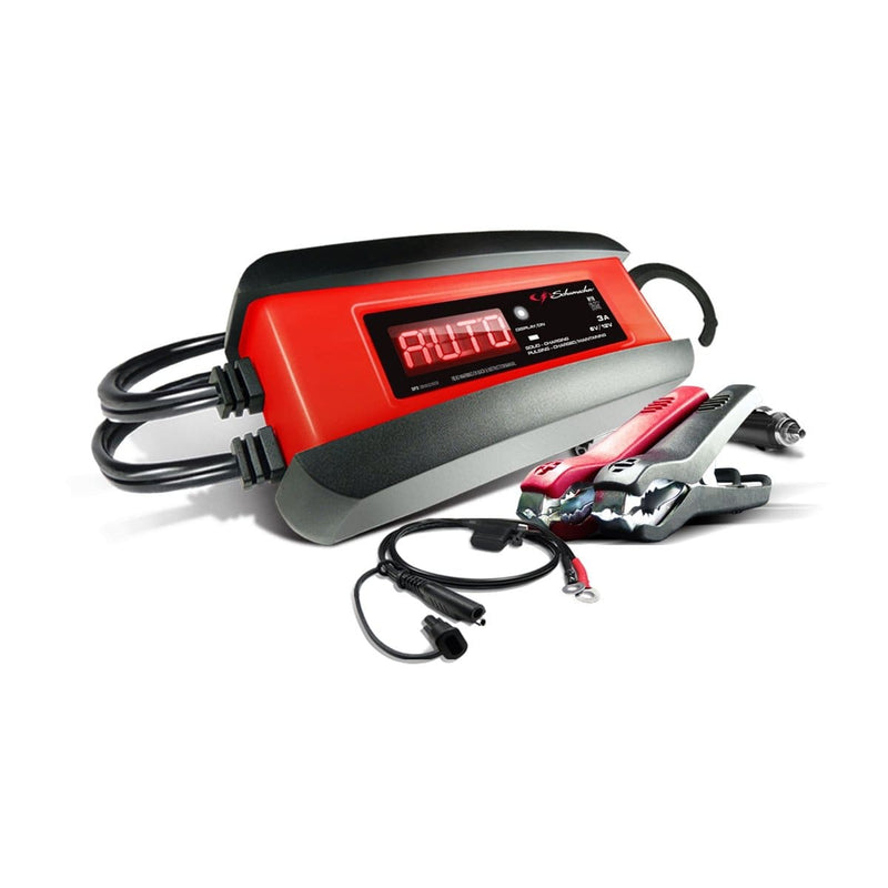 Schumacher Electric SP1356 3 Amp Charger/Maintainer W Scrolling Display - Pelican Power Tool