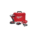 Milwaukee 2658-22CT M18 3/8 in. Impact Wrench Kit and Friction Ring w/ (2) Batteries Kit - Pelican Power Tool