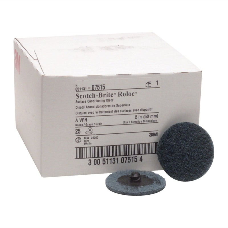 3M 7515 Disc Roloc 2 Vf 25/Bx Blue - Pelican Power Tool