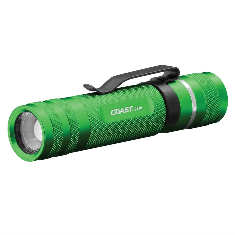 COAST Products 20758 Px1R Rechargeable Led Flashlight Green Body - Pelican Power Tool
