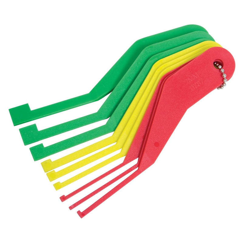 Lisle 81850 Combination Brake Lining Thickness Gauge Set - Pelican Power Tool