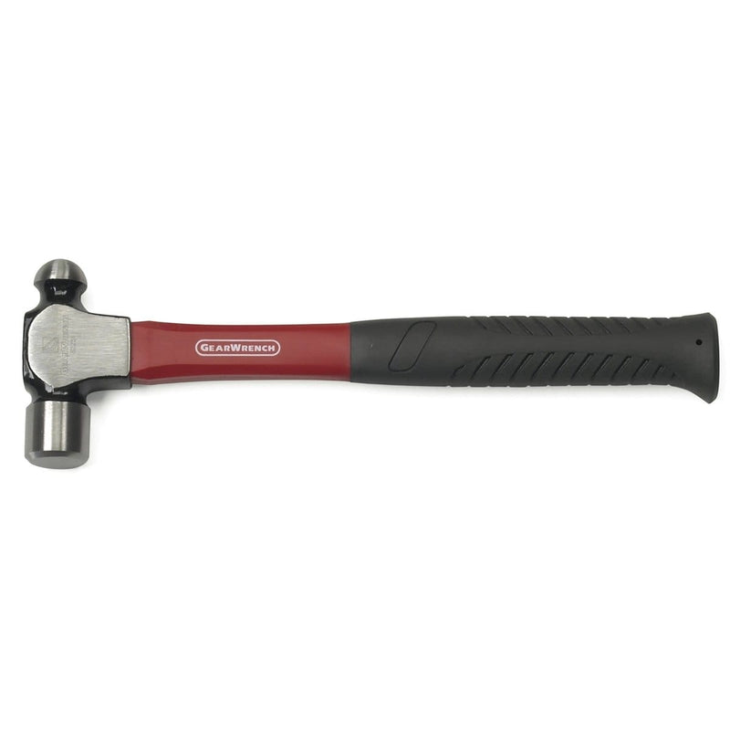 GearWrench 82251 16 Oz. Ball Pein Fiberglass Hammer - Pelican Power Tool