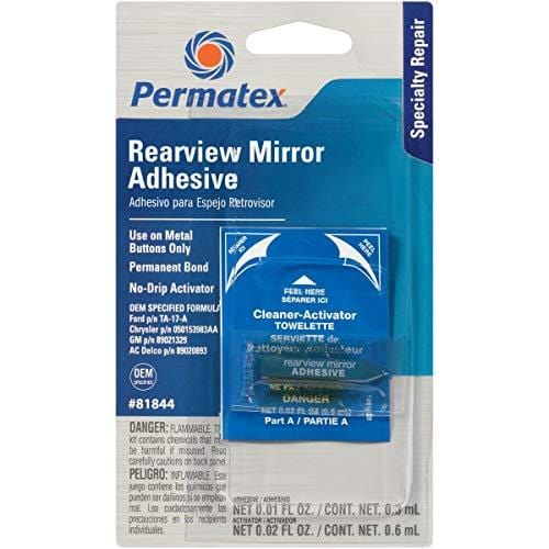 Permatex Inc 81844-CAN Rearview Mirror Adhesive Each - Pelican Power Tool