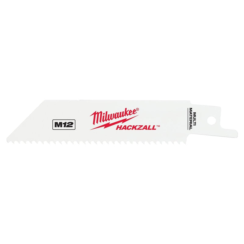 Milwaukee 49-00-5410 M12 4" Hackzall Multi-Material Blade Kit (5-Pk) - Pelican Power Tool