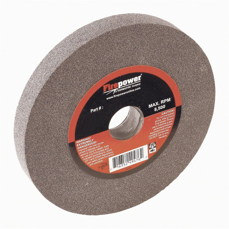 Firepower 1423-2310 Bench Grinding Wheel, T-1, 6" X 3/4" X 60G - Pelican Power Tool