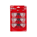 Milwaukee 48-73-2050 3Pk Clear Safety Glasses - Pelican Power Tool