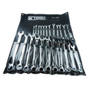 K Tool International KTI41803 Wrench Set 23 Piece Metric Pro-Series - Pelican Power Tool