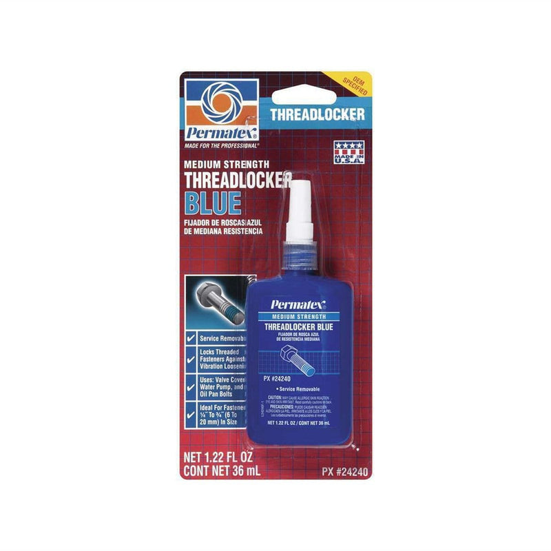 Permatex Inc 24240-CAN Threadlocker Blue Each - Pelican Power Tool