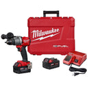 Milwaukee 2804-22 M18 Fuel Powerstate 1/2" Hammer Drill (2) Batt Kit - Pelican Power Tool