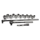 K Tool International KTI-28000 Soc Set 1/2" Dr 17 Pc Mm - Pelican Power Tool