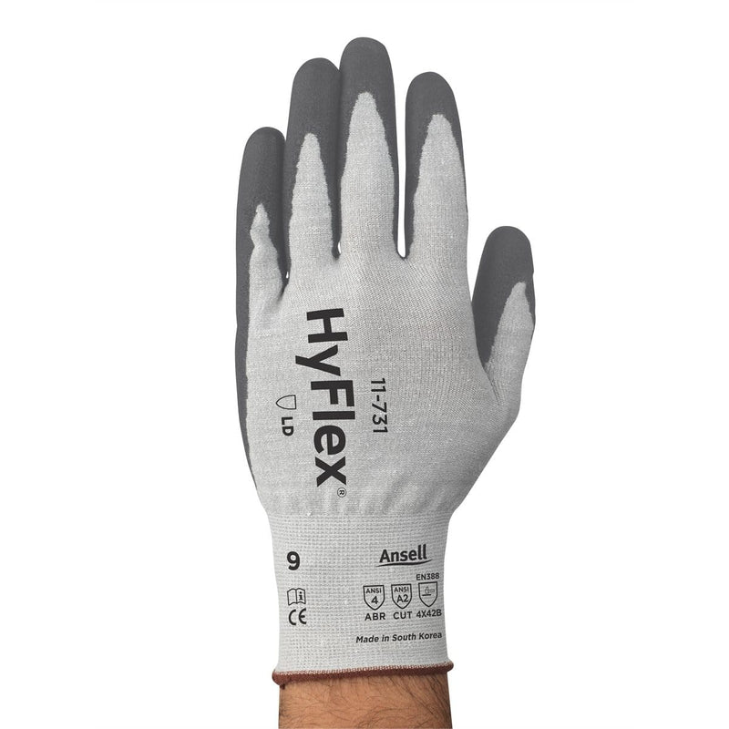 ANSELL 11731060 Glove Hyflex 11-731 Cut Resist Sz 6 12Pk - Pelican Power Tool