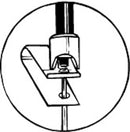 Lisle 48400 Brake Clip Tool For Import Cars - Pelican Power Tool