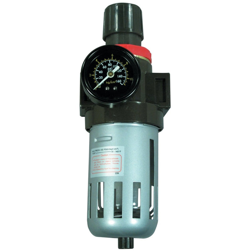 Astro Pneumatic 2615 Filter W/Regulator And Gauge 3/8 Inch Npt - Pelican Power Tool