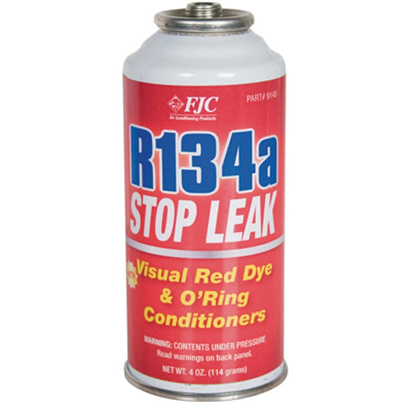 FJC, Inc. 9140 R134A Stop Leak W/ Red Leak Detection Dye - Pelican Power Tool