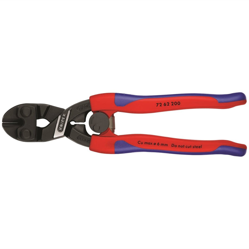 Knipex 7262200 High Leverage Flush Cutter Plastic/Soft Metal - Pelican Power Tool