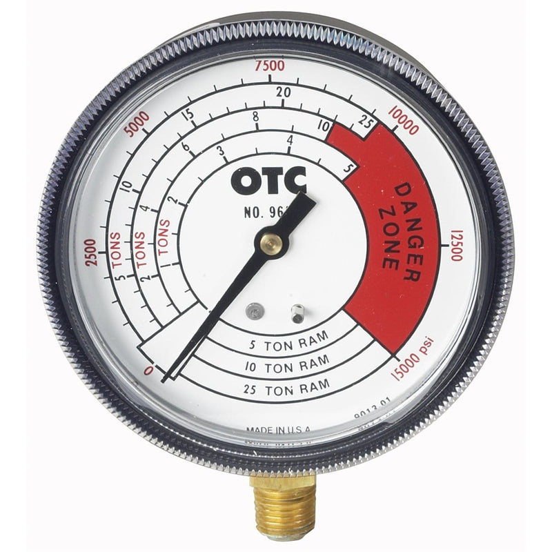 OTC 9652 Gauge Pressure And Tonnage 4 Scales - Pelican Power Tool