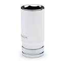 GearWrench 80149S 1/4" Dr 6 Pt. Mid Length Socket 14Mm - Pelican Power Tool