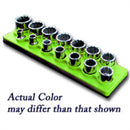 Mechanics Time Saver 5015 Soc Hol 1/2 Mag Sae & Metric Neon Green - Pelican Power Tool