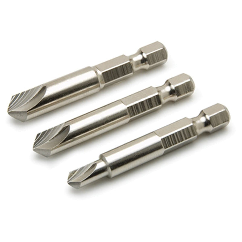 Titan 11214 3-Pc Damaged Screw Remover Set - Pelican Power Tool