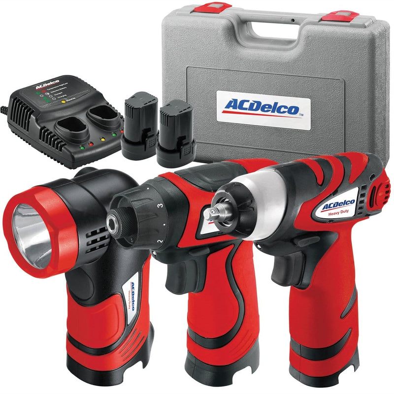 ACDelco ARZ8V14CSP Lith 8V 3-In-1 Combo Kit - Pelican Power Tool